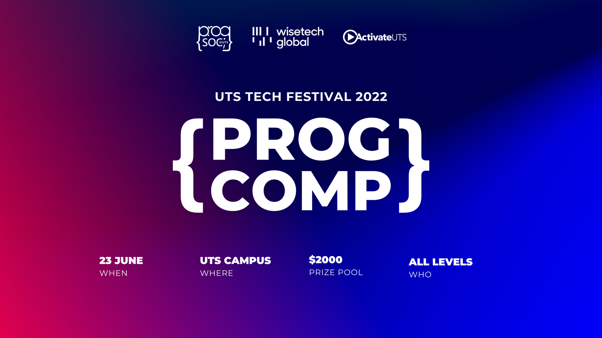How UTS ProgSoc Hosted The 2022 ProgComp With WiseTech Global