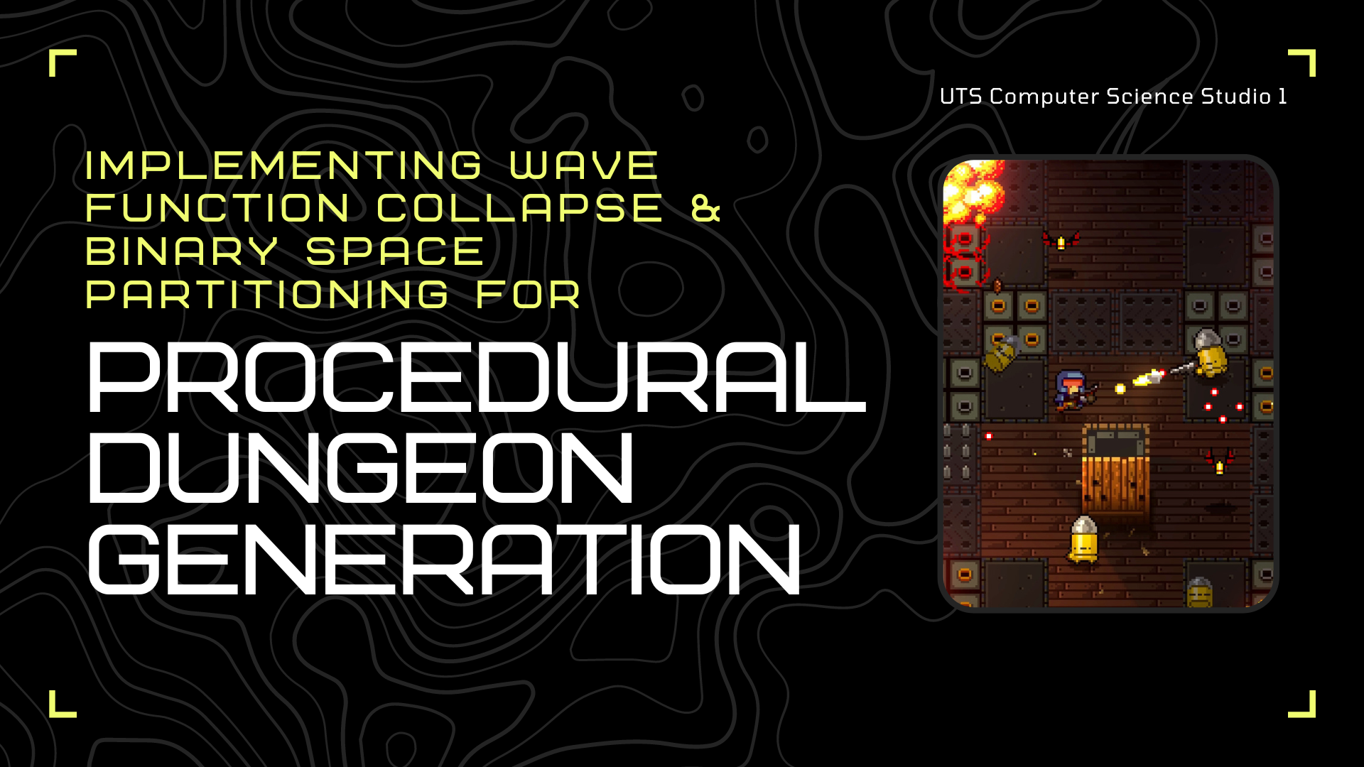 Implementing Wave Function Collapse & Binary Space Partitioning for Procedural Dungeon Generation